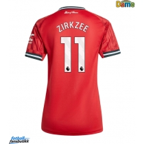 Manchester United Joshua Zirkzee #11 Hjemmedrakt Dame 2025-26 Kortermet